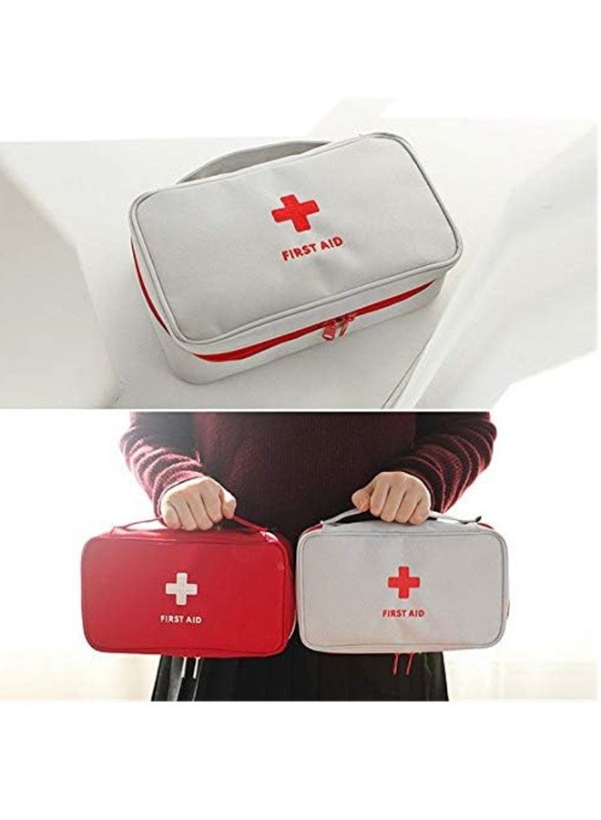 Timsusie First Aid Bag - First Aid Kit Bag Empty for Home Outdoor Travel Camping Hiking, Mini Empty Medical Storage Bag Portable Pouch - Image 5